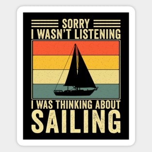 Funny Sailing Sailor Sailboat Magnet